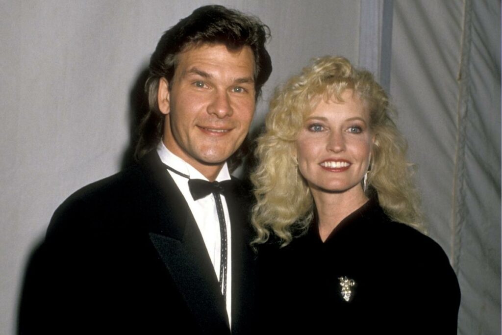 Patrick Swayze and Lisa Niemi