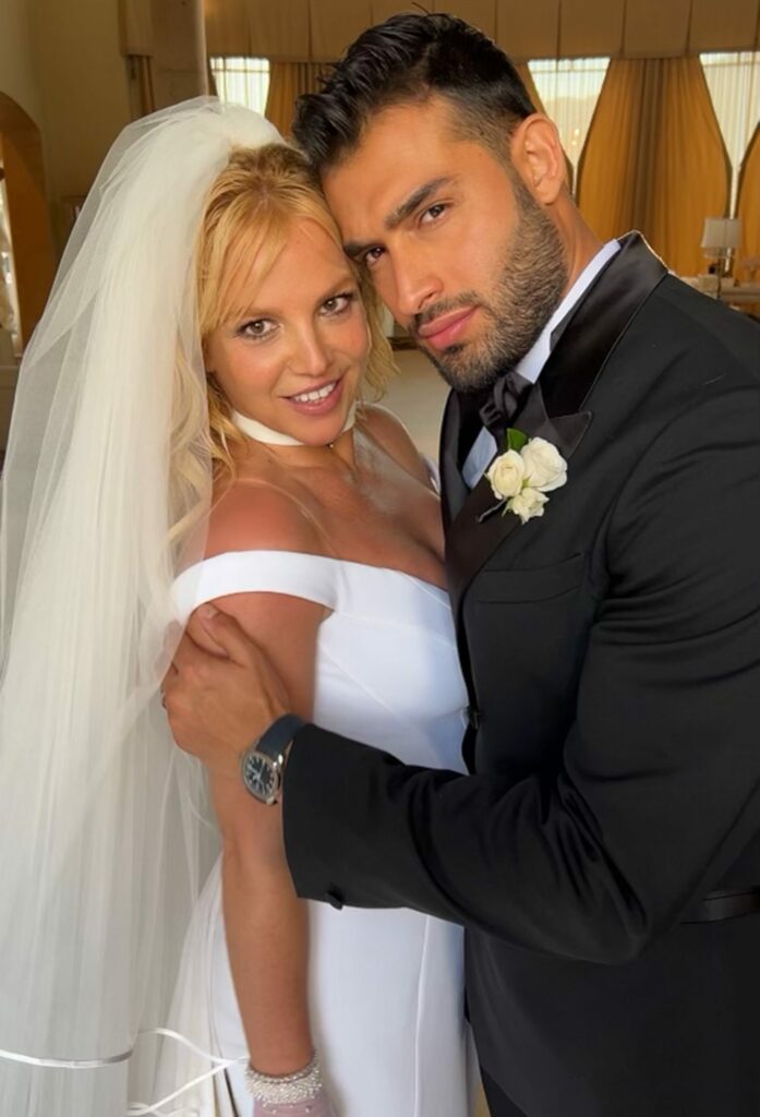 Britney Spears and Sam Asghari