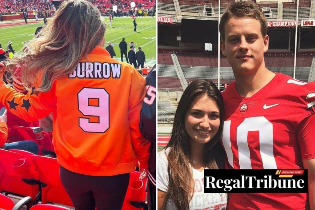 Joe Burrow and Olivia Holzmacher