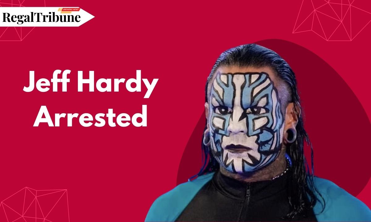 WWE Superstar Jeff Hardy Arrested on Multiple Charges