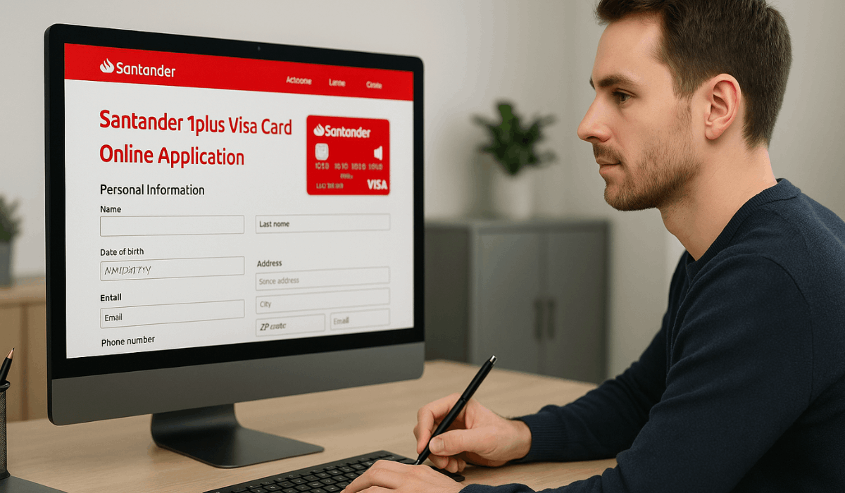 Step-by-Step Guide: How to Apply for the Santander 1plus Visa Card