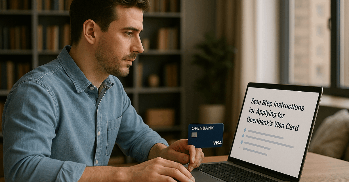 Instrucciones paso a paso para solicitar la tarjeta Visa de Openbank