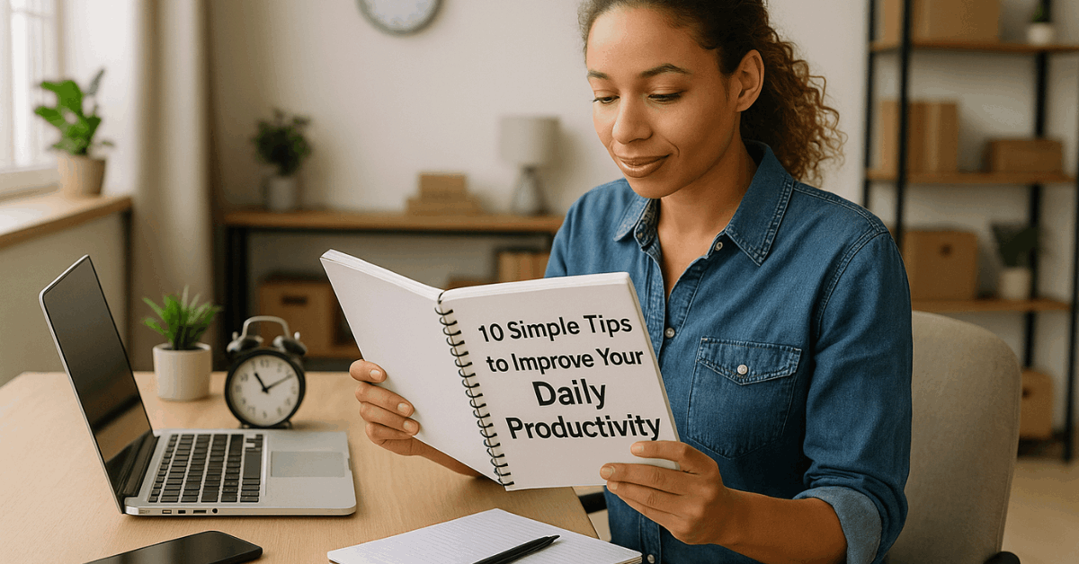10 Simple Tips to Improve Your Daily Productivity