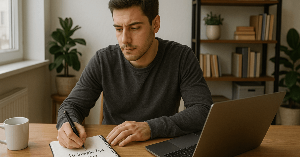 10 Simple Tips to Improve Your Daily Productivity