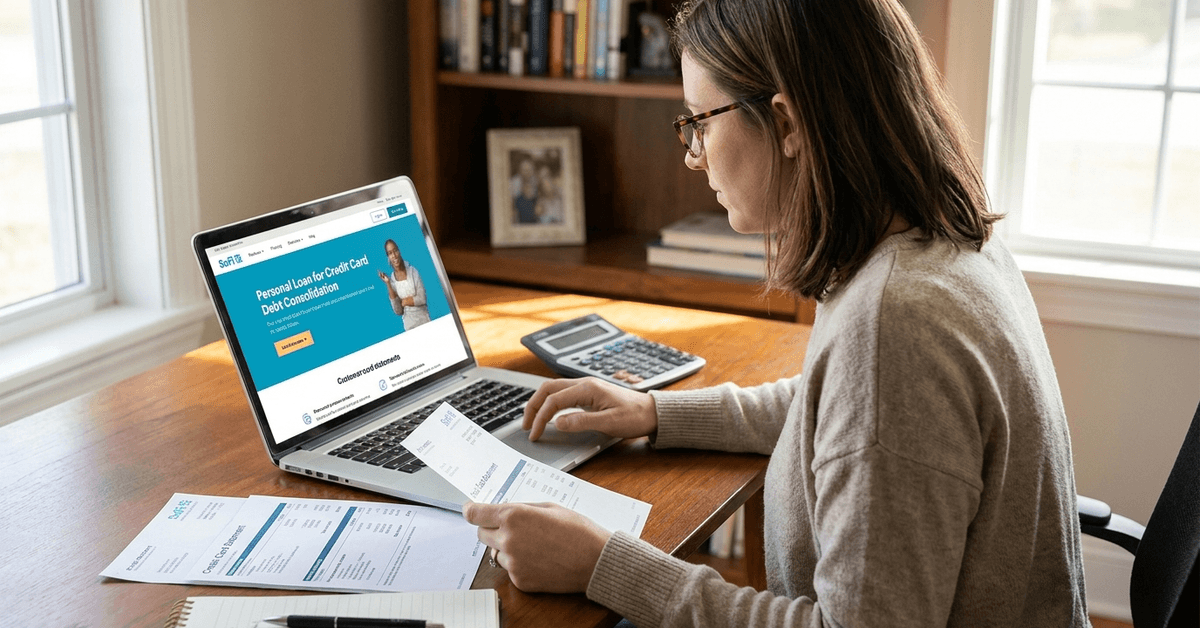 Usar un préstamo personal de SoFi para refinanciar deudas de tarjetas de crédito