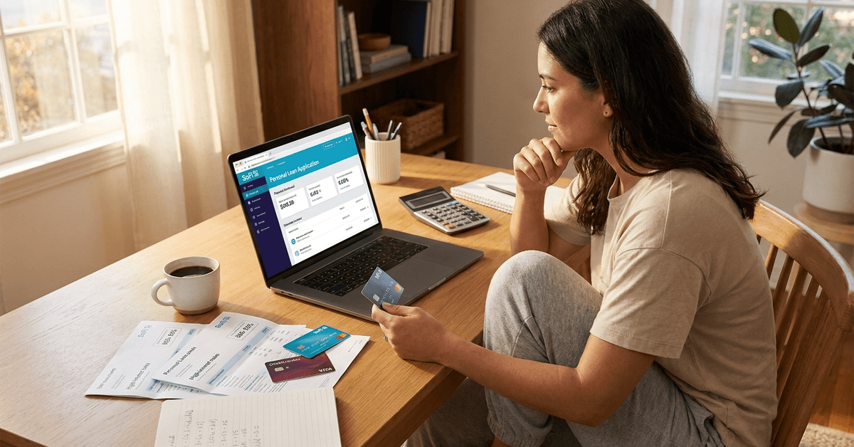 Usar un préstamo personal de SoFi para refinanciar deudas de tarjetas de crédito
