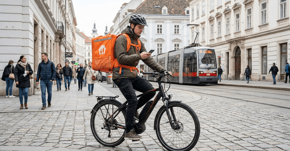 Food Delivery Jobs in Austria: Earnings, Application Steps & Leading Apps